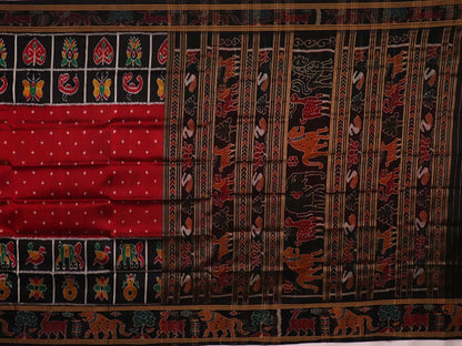 Handloom Khandua Silk Ikat Saree