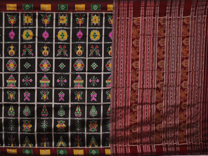 Handloom Khandua Silk Ikat Saree