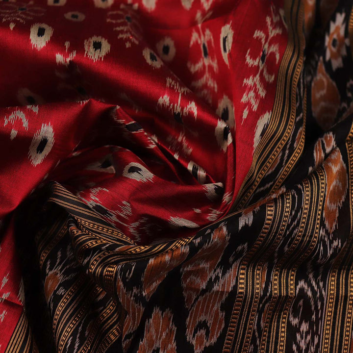 Handloom Khandua Silk Ikat Saree