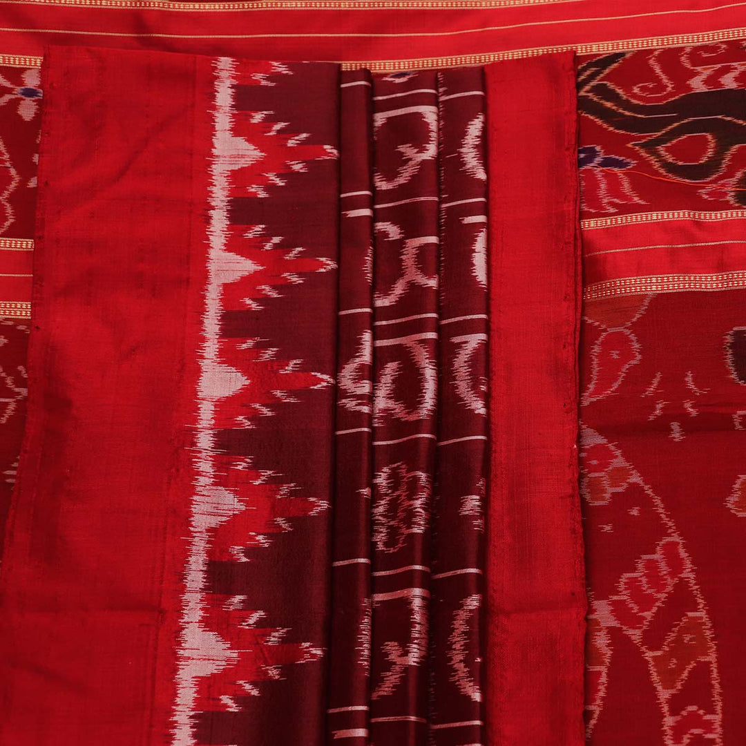 Handloom Khandua Silk Ikat Saree