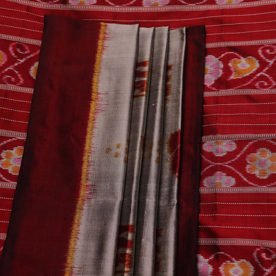 Handloom Khandua Silk Ikat Saree