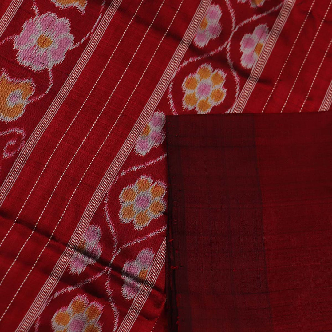 Handloom Khandua Silk Ikat Saree