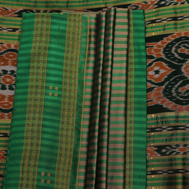 Handloom Khandua Silk Ikat Saree