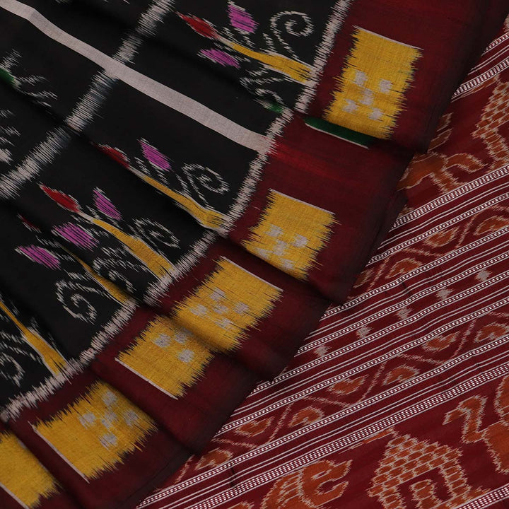 Handloom Khandua Silk Ikat Saree