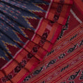 ହ୍ୟାଣ୍ଡଲୁମ୍ ଖଣ୍ଡୁଆ ସିଲ୍କ ଇକାଟ ସାରୀ |