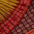 ହ୍ୟାଣ୍ଡଲୁମ୍ ଖଣ୍ଡୁଆ ସିଲ୍କ ଇକାଟ ସାରୀ |