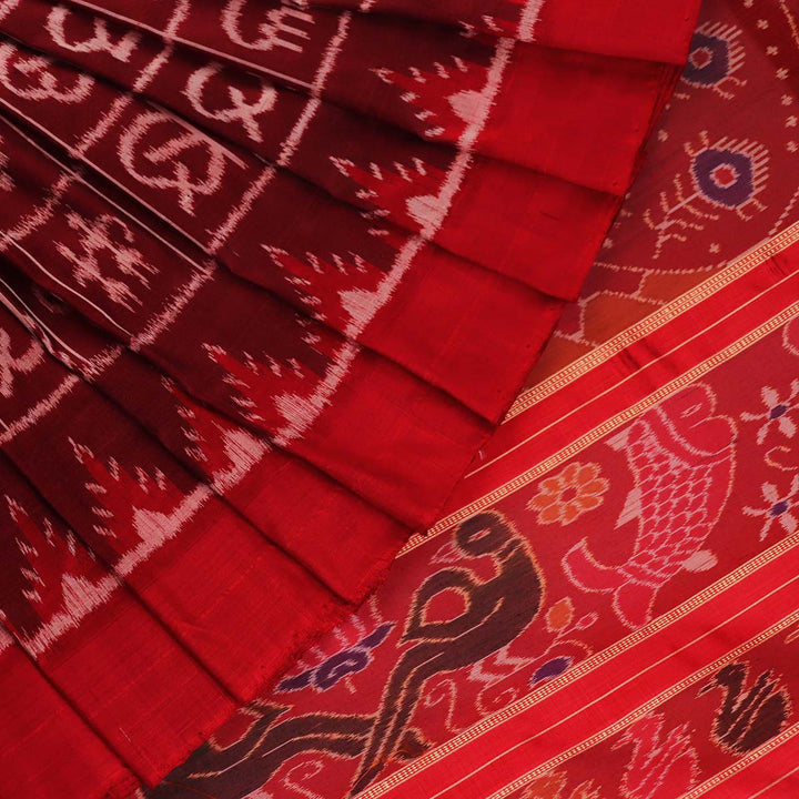 Handloom Khandua Silk Ikat Saree