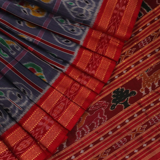 Handloom Khandua Silk Ikat Saree