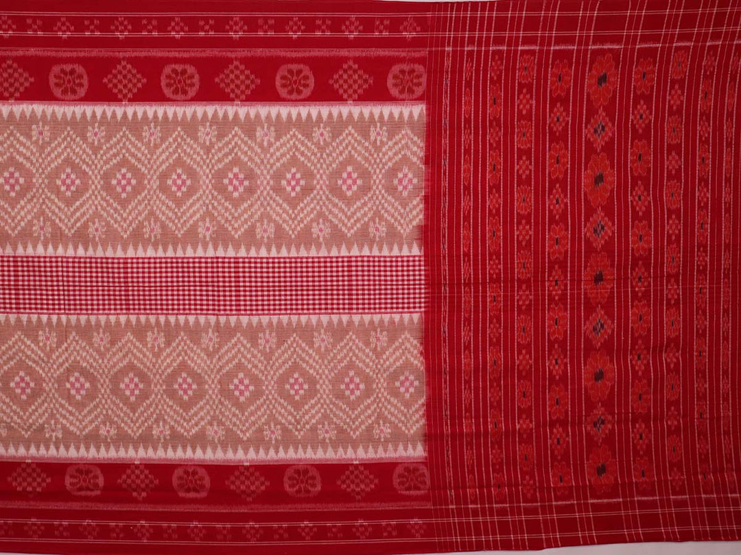 Handloom Sambalpuri Cotton Ikkat Saree