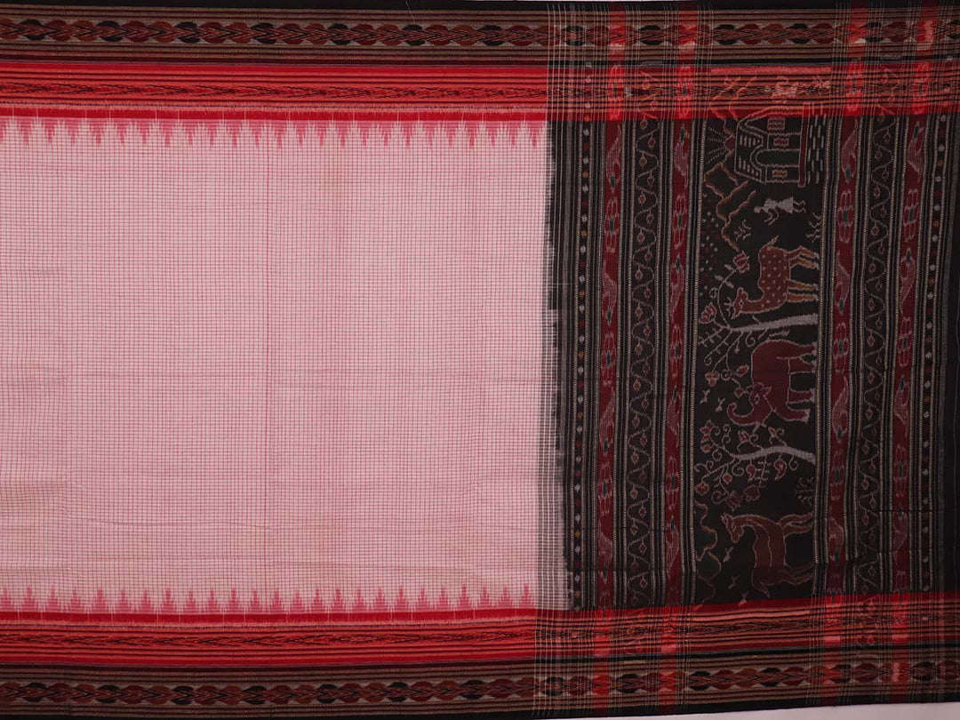 Handloom Sambalpuri Cotton Ikkat Saree