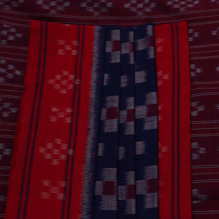 Handloom Sambalpuri Cotton Ikkat Saree