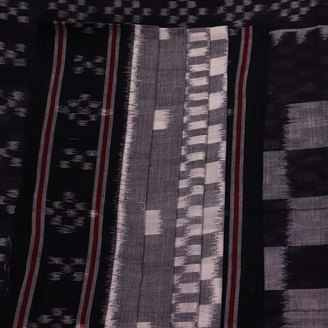 Handloom Sambalpuri Cotton Ikkat Saree