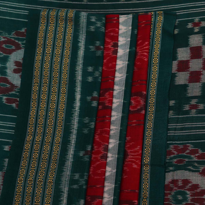 Handloom Sambalpuri Cotton Ikkat Saree