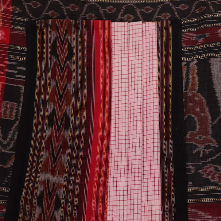 Handloom Sambalpuri Cotton Ikkat Saree