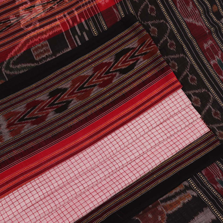 Handloom Sambalpuri Cotton Ikkat Saree