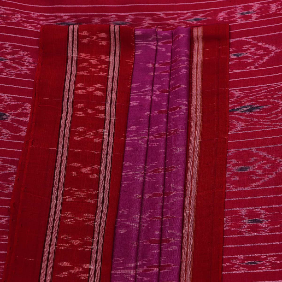 Handloom Sambalpuri Cotton Ikkat Saree