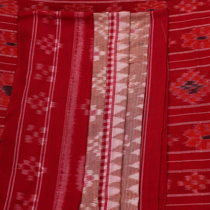 Handloom Sambalpuri Cotton Ikkat Saree