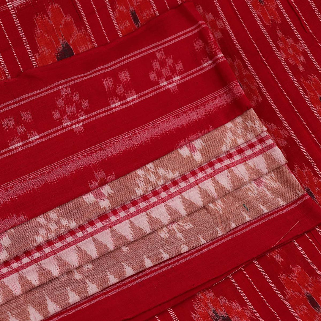 Handloom Sambalpuri Cotton Ikkat Saree