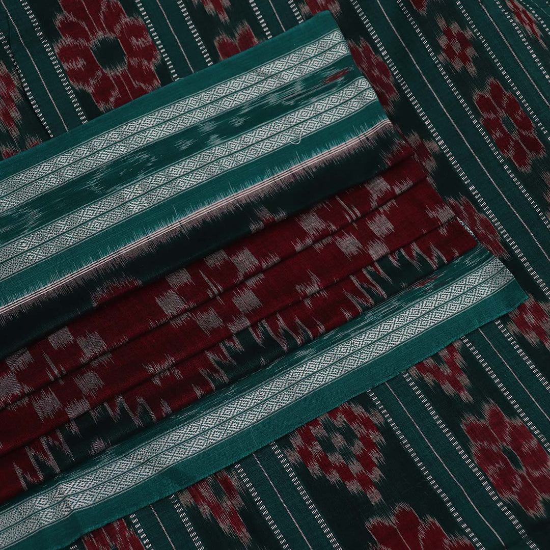 Handloom Sambalpuri Cotton Ikkat Saree