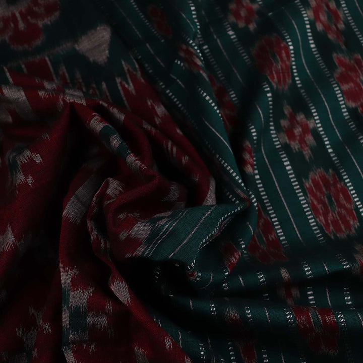 Handloom Sambalpuri Cotton Ikkat Saree