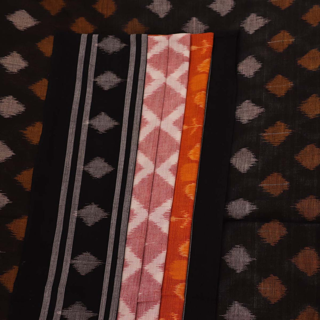 Handloom Sambalpuri Cotton Ikkat Saree