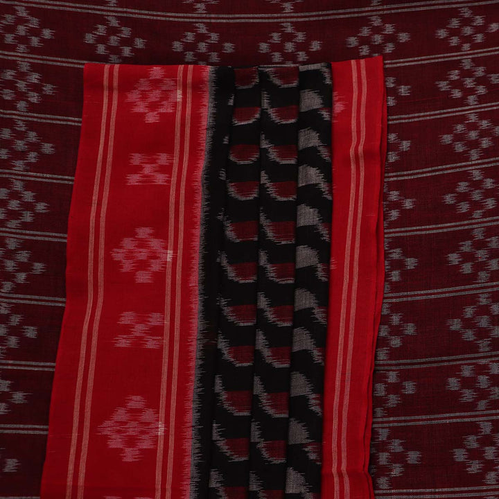 Handloom Sambalpuri Cotton Ikkat Saree