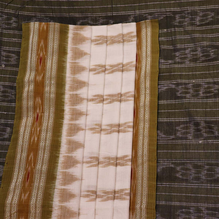 Handloom Sambalpuri Cotton Ikkat Saree