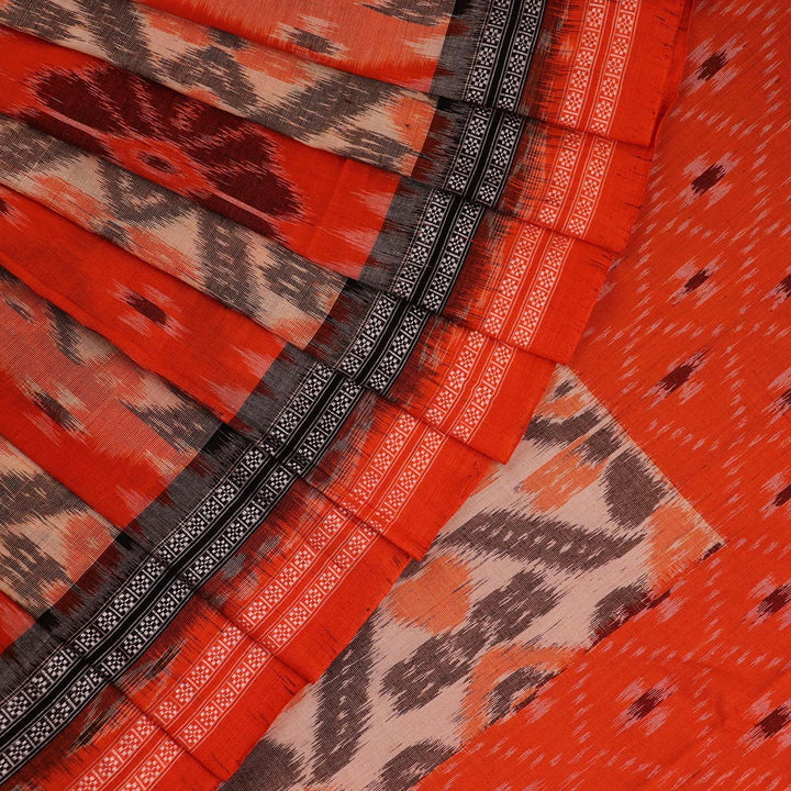 Handloom Sambalpuri Cotton Ikkat Saree