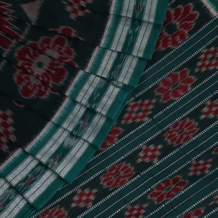 Handloom Sambalpuri Cotton Ikkat Saree