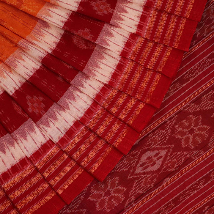 Handloom Sambalpuri Cotton Ikkat Saree