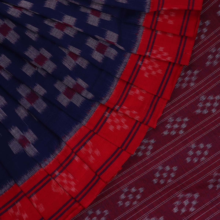 Handloom Sambalpuri Cotton Ikkat Saree