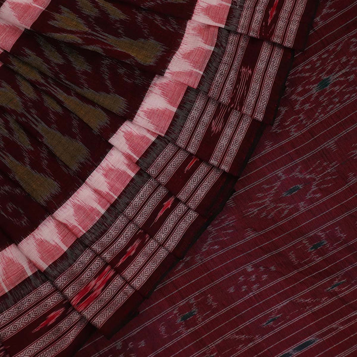 Handloom Sambalpuri Cotton Ikkat Saree