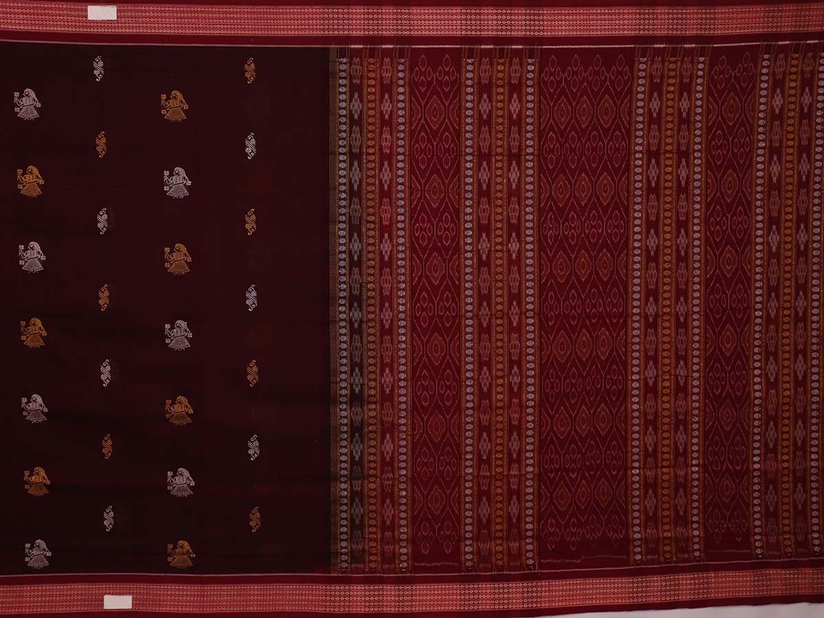 ହ୍ୟାଣ୍ଡଲୁମ୍ ବମ୍କାଇ କଟନ୍ ଇକାଟ ସାରି |