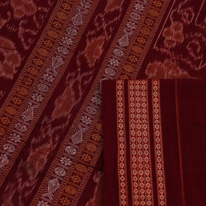 ହ୍ୟାଣ୍ଡଲୁମ୍ ବମ୍କାଇ କଟନ୍ ଇକାଟ ସାରି |