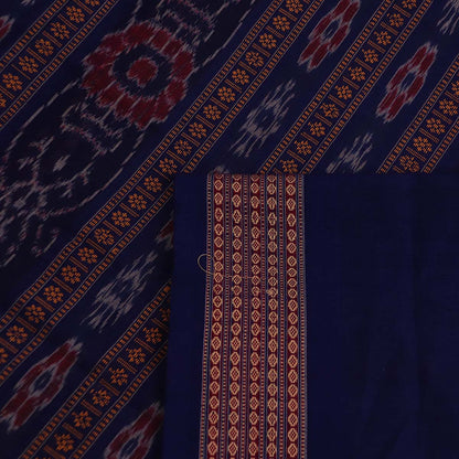 ହ୍ୟାଣ୍ଡଲୁମ୍ ବମ୍କାଇ କଟନ୍ ଇକାଟ ସାରି |