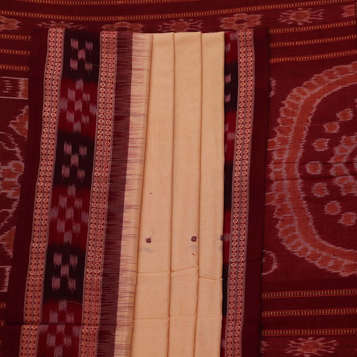 Handloom Sambalpuri Cotton Ikkat Saree