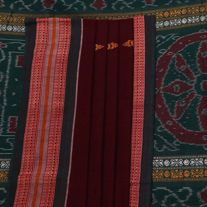 ହ୍ୟାଣ୍ଡଲୁମ୍ ବମ୍କାଇ କଟନ୍ ଇକାଟ ସାରି |