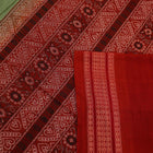 ହ୍ୟାଣ୍ଡଲୁମ୍ ବମ୍କାଇ କଟନ୍ ଇକାଟ ସାରି |
