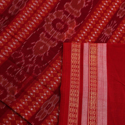ହ୍ୟାଣ୍ଡଲୁମ୍ ବମ୍କାଇ କଟନ୍ ଇକାଟ ସାରି |