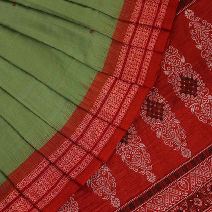 ହ୍ୟାଣ୍ଡଲୁମ୍ ବମ୍କାଇ କଟନ୍ ଇକାଟ ସାରି |