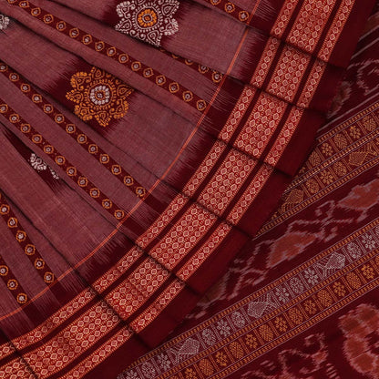 ହ୍ୟାଣ୍ଡଲୁମ୍ ବମ୍କାଇ କଟନ୍ ଇକାଟ ସାରି |