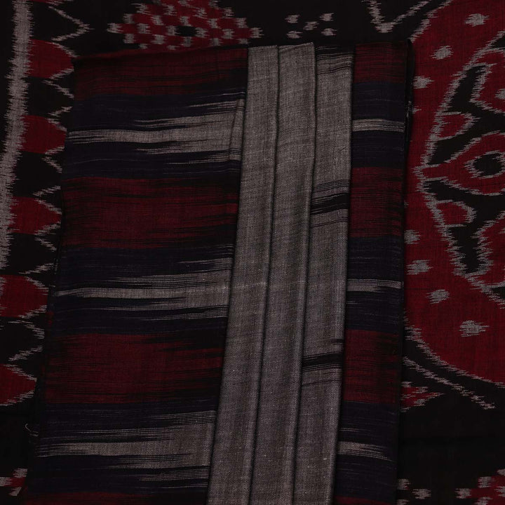 Handloom Sambalpuri Cotton Ikkat Saree