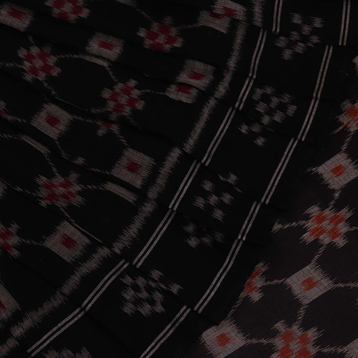 Handloom Sambalpuri Cotton Ikkat Saree