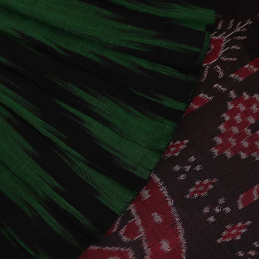 ହ୍ୟାଣ୍ଡଲୁମ୍ ସମ୍ବଲପୁରୀ କଟନ୍ ଇକକେଟ୍ ସାରି |