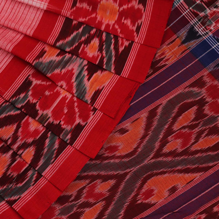 Handloom Sambalpuri Cotton Ikkat Saree