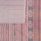 Included blouse piece and coordinated border of the Multi Color and Off White Sambalpuri cotton saree.
