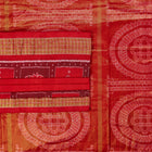 Red and Red Tissue silk saree — view 2 of 6.