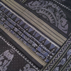 Black and Black Sambalpuri silk saree — view 3 of 6.