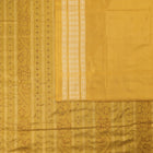 Blue and Yellow Sambalpuri silk saree — view 4 of 6.