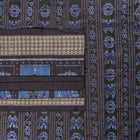 Black and Black Sambalpuri silk saree — view 2 of 6.